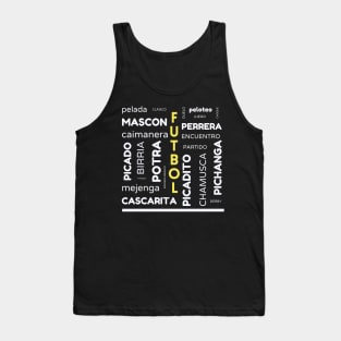 SCTX001 - Futbol Match synonyms Tank Top